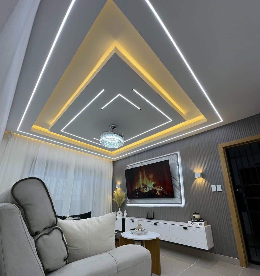 Gypsum false ceiling design Patna