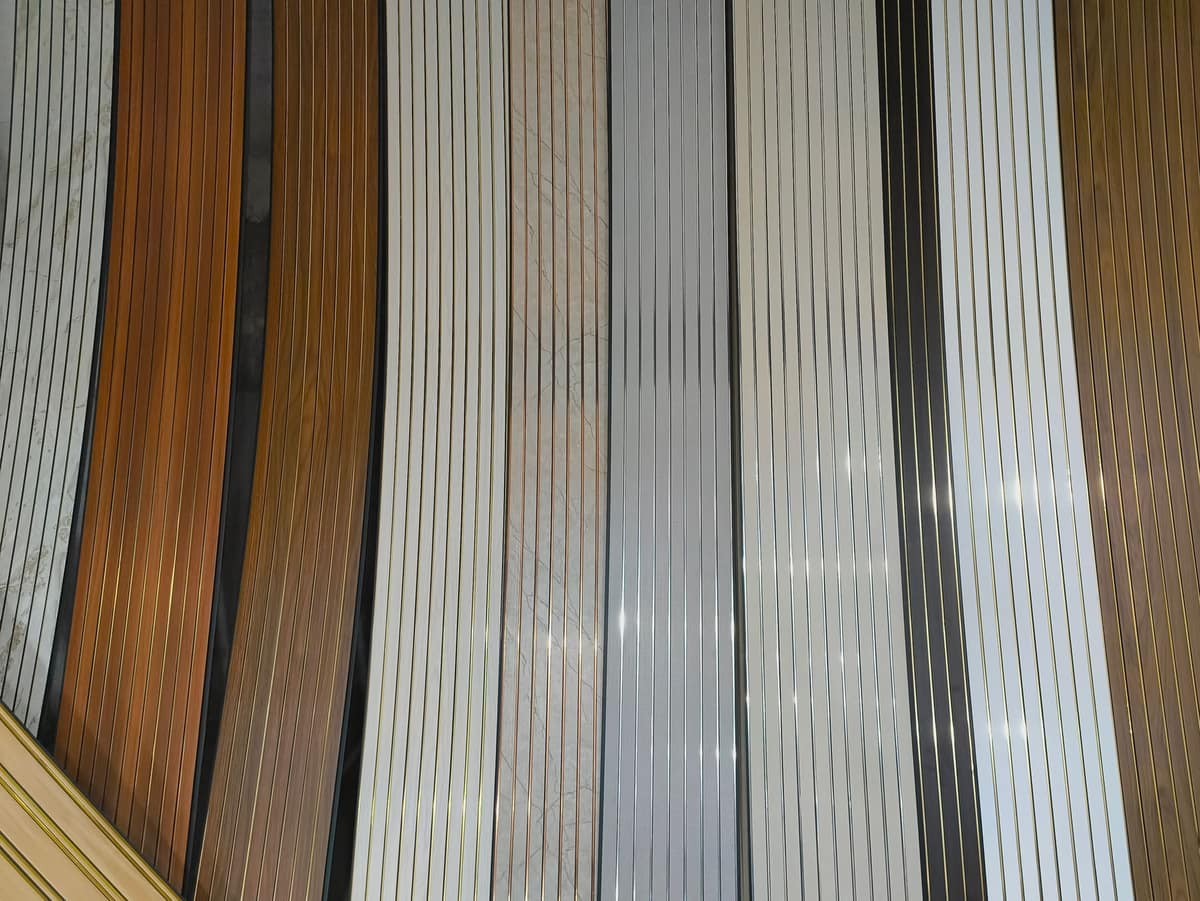 Fluted wall panels interior design