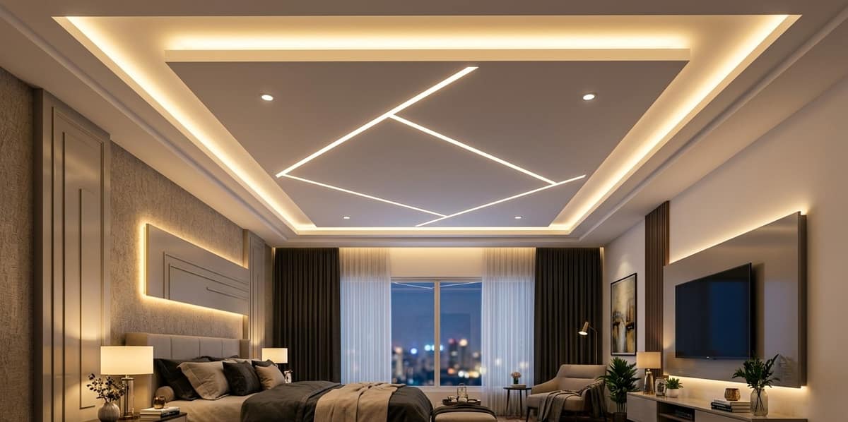 Modern PVC False Ceiling Design